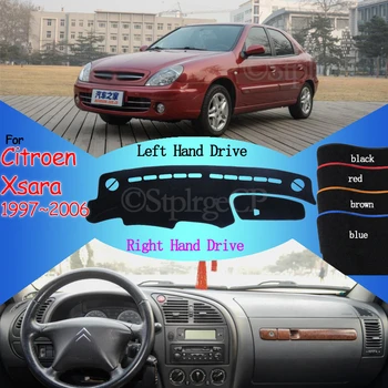 

Carpet Dashboard Cover Pad Protective Pad Dashmat Avoid Light Pad for Citroen Xsara 1997 1998 1999 2000 2001 2002 2003 2004-2006