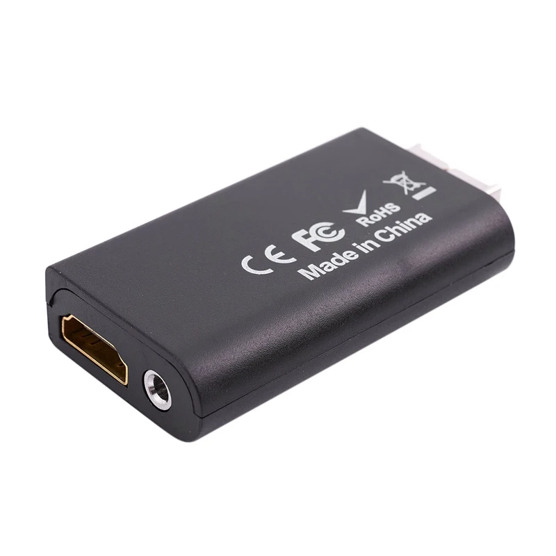 HDV G300 PS2 к HDMI 480i/480p/576i аудио видео конвертер адаптер с 3 5 мм Выход поддерживает все