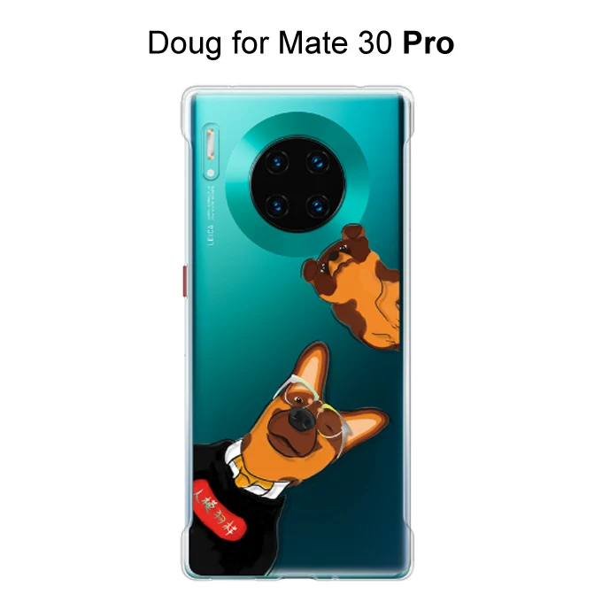 Чехол для HUAWEI mate 30 mate 30 Pro, мягкий прозрачный защитный чехол из ТПУ, чехол для mate 30 mate 30 Pro - Цвет: Mate30PRO Doug