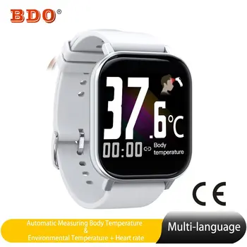 

Smart Watch Men High Accuracy Thermometer Wrist Body temperature Heart Rate Fitness Watch Music Control Sport Smartwatch ios