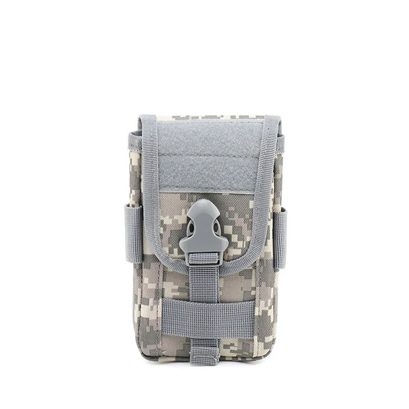 ACU Camouflage Сумки для альпинизма многофункциональные военные тактические камуфляжные карманы сумка для мобильного телефона сумка для бега на открытом воздухе для iPhone - Цвет: ACU Camouflage