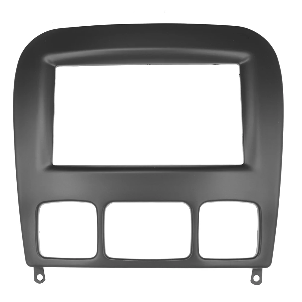 Double Din Stereo Fascia Panel for Mercedes BENZ S CLASS W220 CD DVD Player Trim Kit Installation Frame Plate | Автомобили и