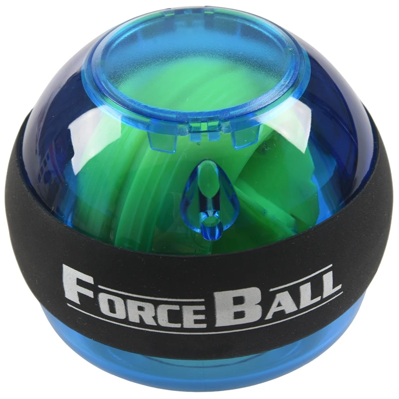 

New BALL Power Gyroscope Wrist Ball Arm Exercise BallColor:Blue