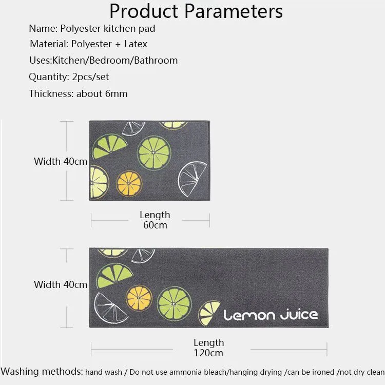 2 шт длинный кухонный коврик, противоскользящий водопоглощающий напольный коврик, коврик для ванной комнаты, ковер для спальни, гостиной, современный кухонный коврик