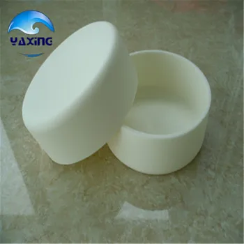 

high purity alumina al2o3 ceramic crucible 120ml cylindrical 99% pure