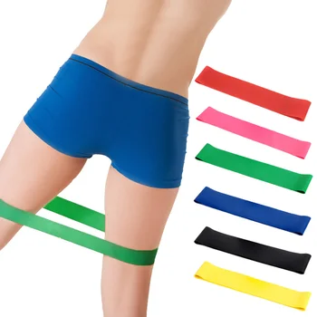 

Elastic Workout Resistance Bands Loop CrossFit Fitness Yoga Booty Exercise Bands