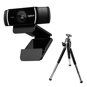 

Logitech C922 Pro Webcam With Tripod 1080P 30FPS Built-in Microphone