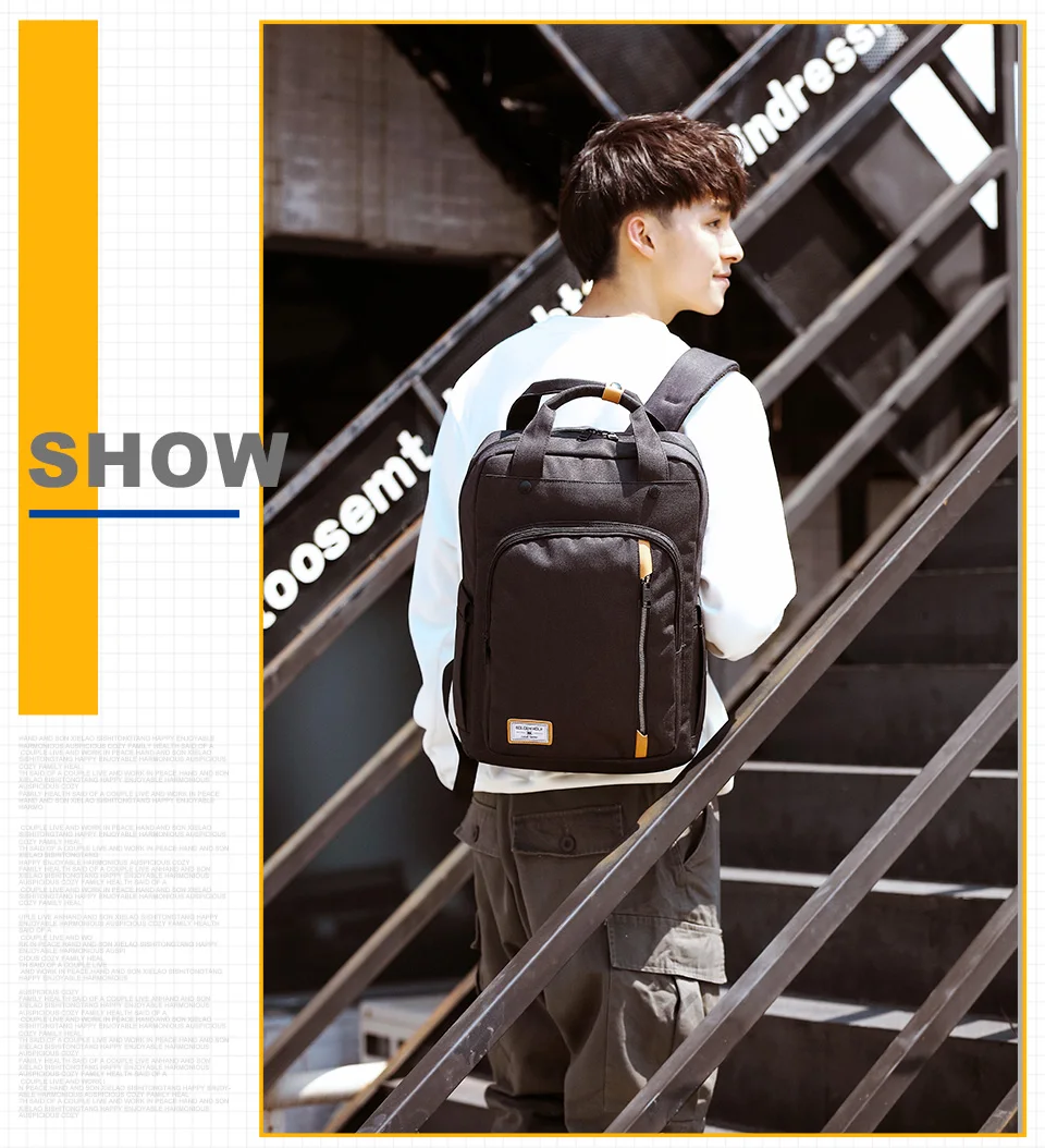 Teenager Backpack Men Male Unisex School Backpacks Student College University Laptop Bags Pack Notebook Business Women's Fashion (2)
