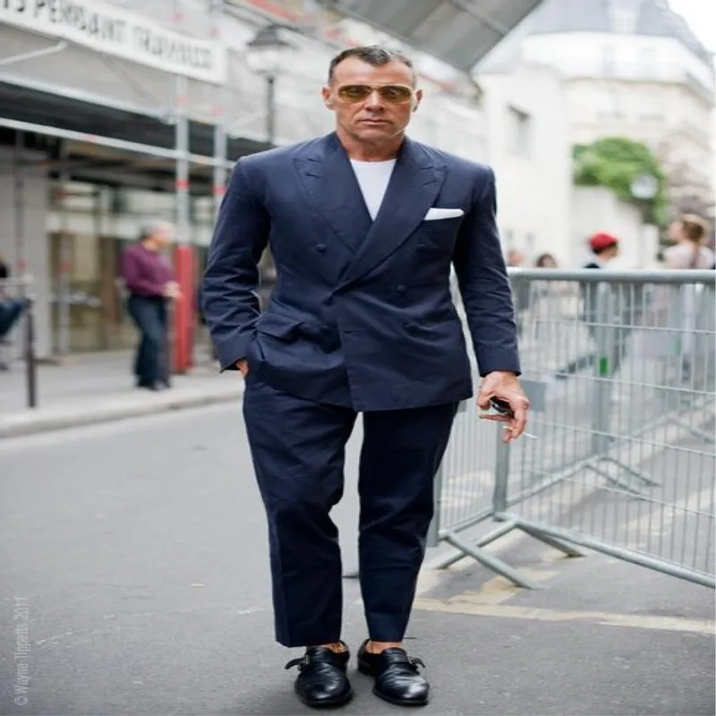 

2020 Men Fashion Suit Business Slim Fit Classic Male Costumes Custom Made Blazers Men 2 Pieces Suit (Jacket + Pants) 408