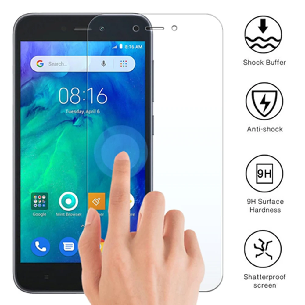Защитное стекло для xiaomi redmi go, закаленное стекло ksio mi xiomi Red mi res mi go, Защитная пленка для экрана, защитная оригинальная пленка