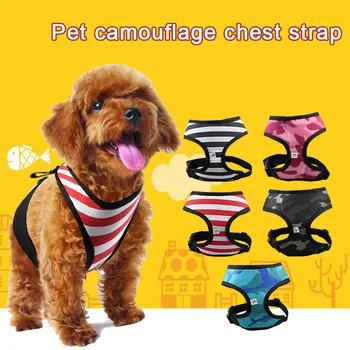 

Pet Dog Puppy Vest Leash Lead Chest Strap Breathable Fashion Protective Traction Rope SP99