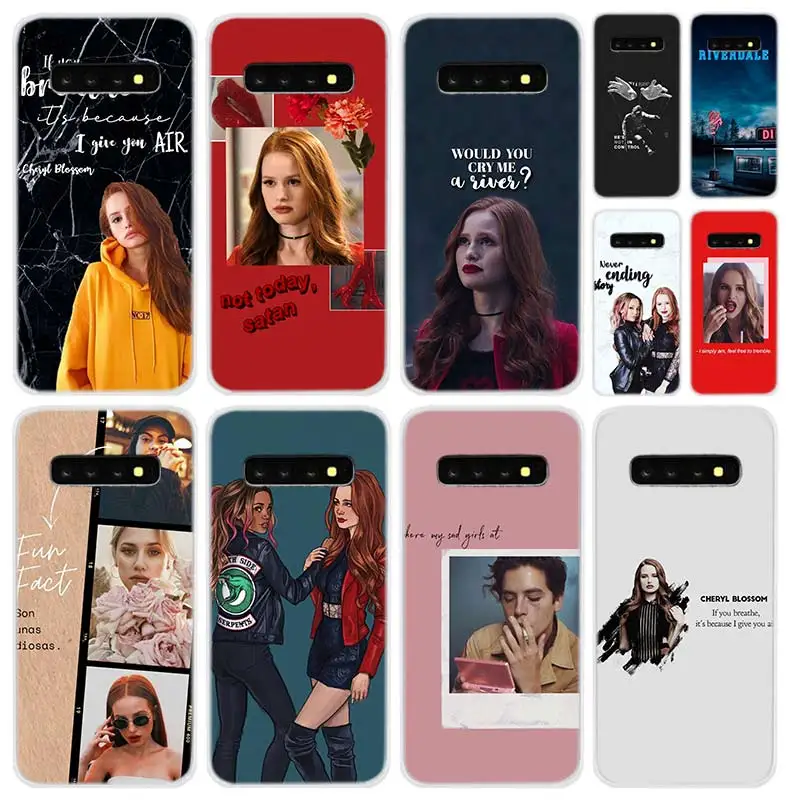 Мягкий силиконовый чехол для Samsung Galaxy S21 S20 Uitra S10 Lite S9 Plus Fe S8 S7 riverdale choni | Мобильные