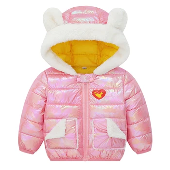 

Infant spring toddler Coat 2020 brand New born Autumn Winter Jacket For Baby Girl Kids Hooded mantle Warm Outerwear Boys Clothes