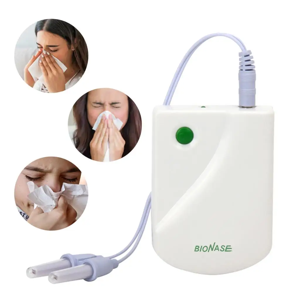 

BioNase Nose Massage Nose Rhinitis Sinusitis Nose Massager Hay Fever Low Frequency Pulse Laser Nose Care Therapy Machine