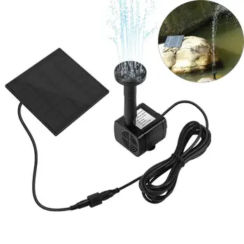 

1.2W Solar Water Pump Outdoor Watering Submersible Water Fountain for Pond Pool Aquarium Fountains Spout Garden Patio