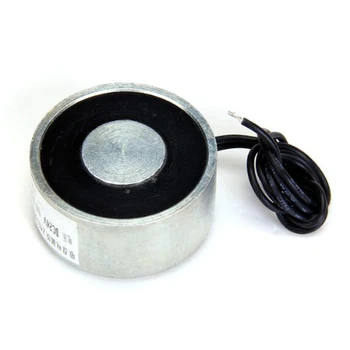

55.6lbs DC 24V Holding Electromagnet Lift Solenoid