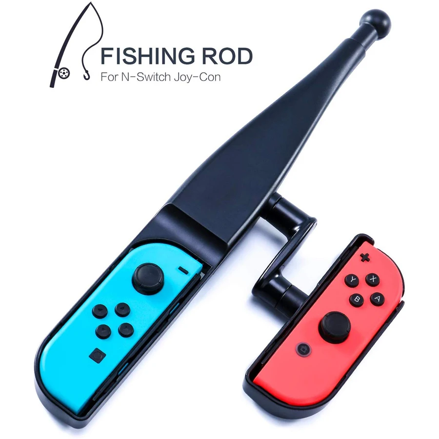 Черный Новейший переключатель, спиннинговая удочка для nintendo Switch Nitendo nintendo switch NS Joy-Con, аксессуары для контроллера - Цвет: Черный
