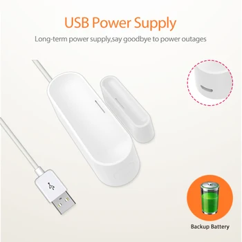 

AMAZING~Tamper-evident Zigbee Smart Window Door Garage Sensor Detecter WIFI Smart Home Security Automation Module