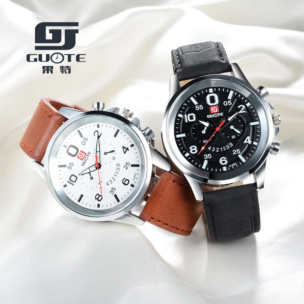 

Sound Jiao sloggi Men round "Watch Header Students Sports Army Style Watch Gear Double Measuring Smiley Belt Quartz Watch