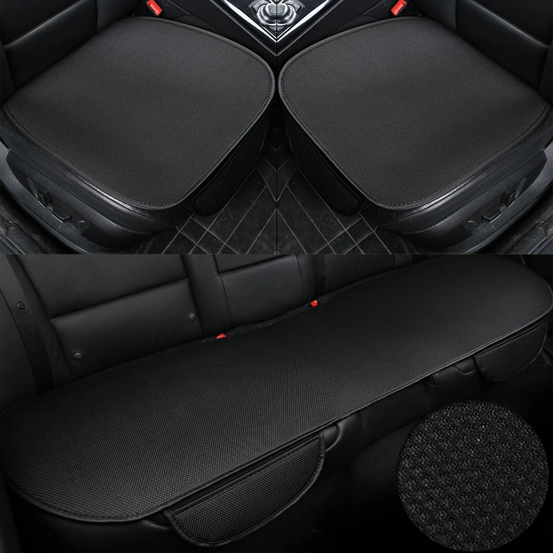 

Car Seat Cover Cushion Ventilated Breathable Comfortable Front Back Rear Seat Protector Pad Mat Anti-skid car accessorries
