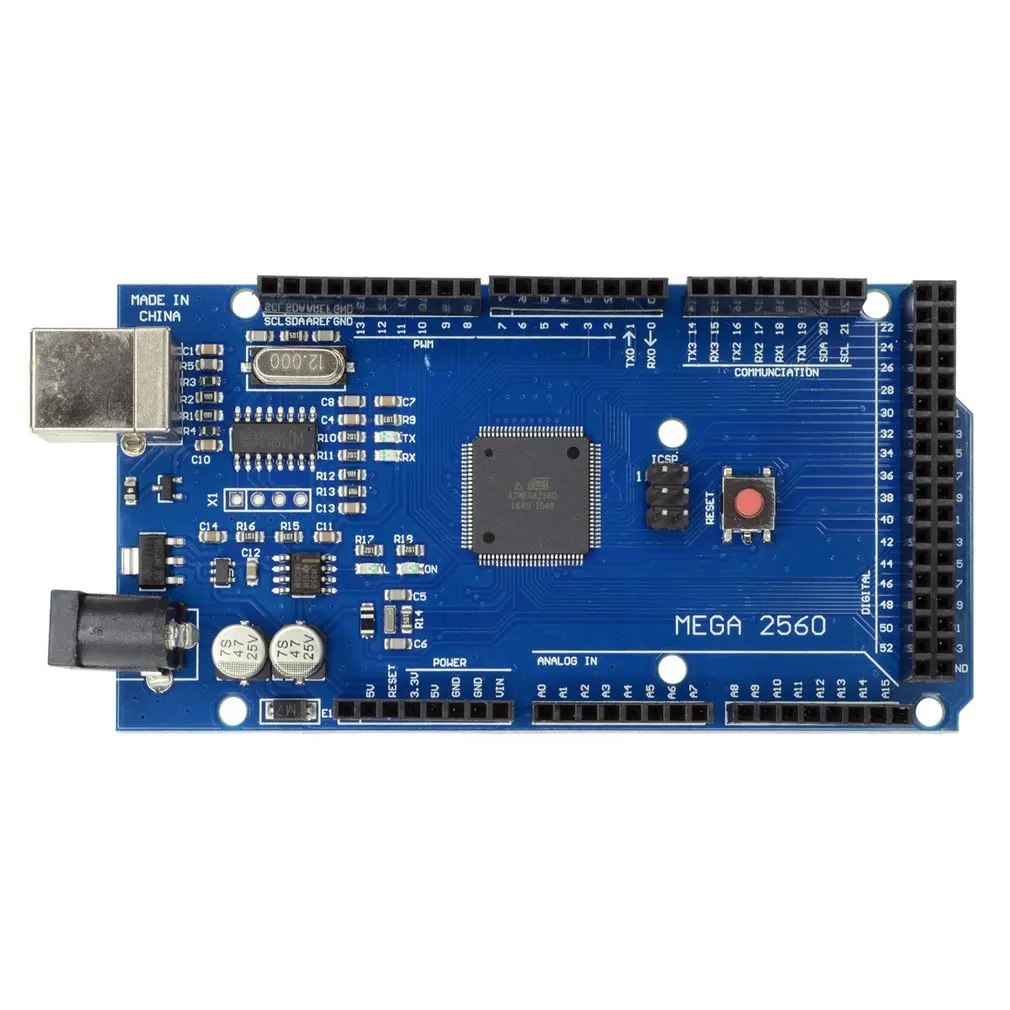 США Корабль МЕГА 2560 R3 плата Atmega2560-16Au Ch340G+ Usb кабель для Arduino модуль Улучшенный 2560 модуль