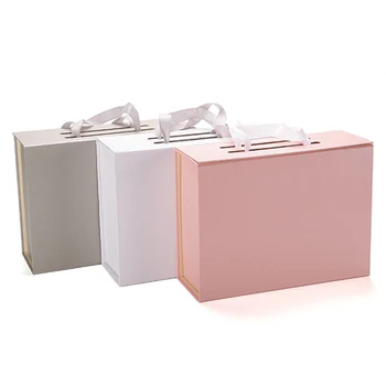 

Foldable Large Paper Gift Box Luxury Cardboard Gift Packing Boxes For Shoes/Clothes/Bag Birthday Party Valentine's Day Gift 1PCS