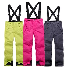 Стиль детские лыжные штаны Поддержка детская одежда от a Generation of Fat, Ветроустойчивая Водонепроницаемый теплый дышащий лыжные сковорода