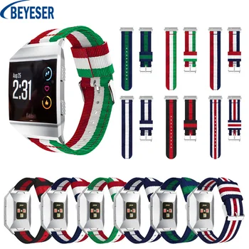 

Genuine Nylon Strap for Fitbit ionic Watchband Replace Bracelet for Fitbit ionic Smart Quick Release Sports Colorful Accessories