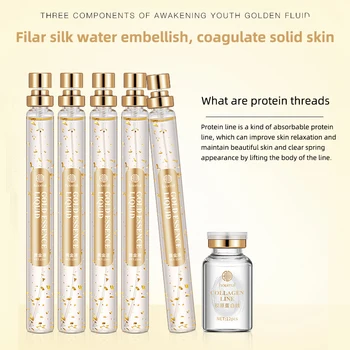 

Anti-Drying Anti-Aging Face Serum Natural 24K Gold Collagen Cream Essence Hydrating Shrinking Pores Firming Skin