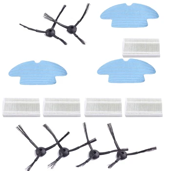 

Filter Side Brush Mop Cloth Kit For Liectroux Q7000 Q8000 Vacuum Cleaner Parts Highly Match The Original Equipment