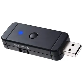 

JYS Wireless Controller Adapter - Converter allows for use of PS3/PS4/ Controllers with Nintendo Switch or PC