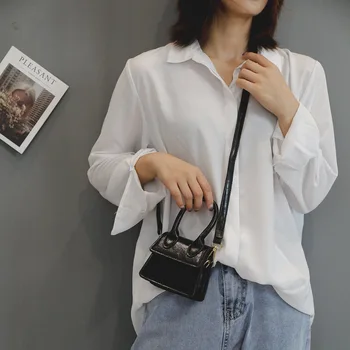 

Fashion Exquisite Shopping Bag Vintage PU Leather Crossbody Bag Women Chain Mini Flap Purse Shoulder Handbags