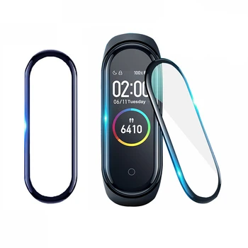 

2 1 Pcs/Pack Screen Protector Film for Xiaomi Mi Band 5 4 Protective Film Miband 5 4 Full Cover Screen Protection Accessories
