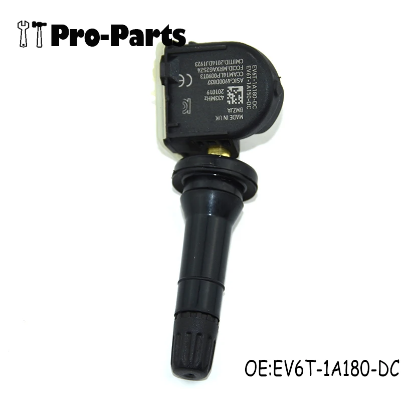 EV6T-1A180-DC TPMS Ÿ̾ з   433MHZ For Ford B-Max Fiesta Kuga Ecosport