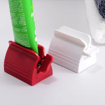 

New Bathroom Accessories Toothpaste Squeezer Tooth Paste Dispenser Tube Squeezer Facial Cleanser Press Rolling Holder for Kids