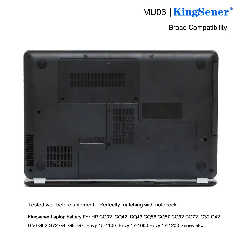 Kingsener-bateria Mu06 para hp Pavilio g4 g6 g7 G42 Cq32 Cq42 Cq62 Cq72 Dm4 Baterias p/ laptop - Imagem 6