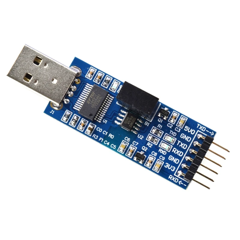 Мини Ft232 изоляция последовательного порта модуль Usb к Ttl Usb к последовательному порту магнитная изоляция Ft232Rl фотоэлектрическая изоляция