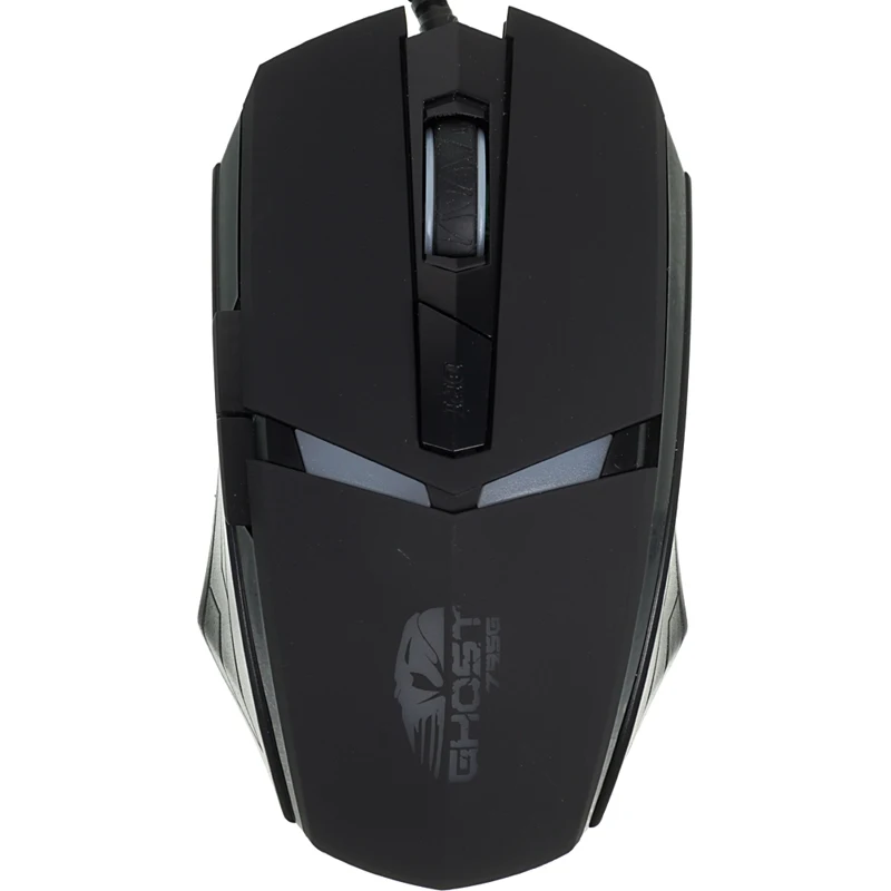 Мышь Oklick 795G GHOST черный оптическая(2400dpi) USB игровая(5but