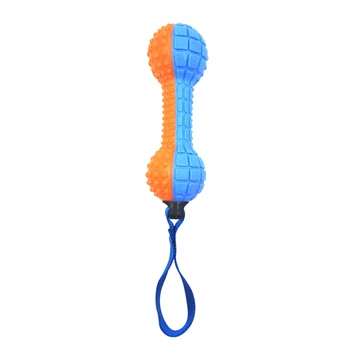 

1Pc Dog Bone Pet Toy Super Cute Light Dog Chew Toy TPR Sound Bite-Resistant Dog Toy Teeth Cleaning Molar Stick Dog