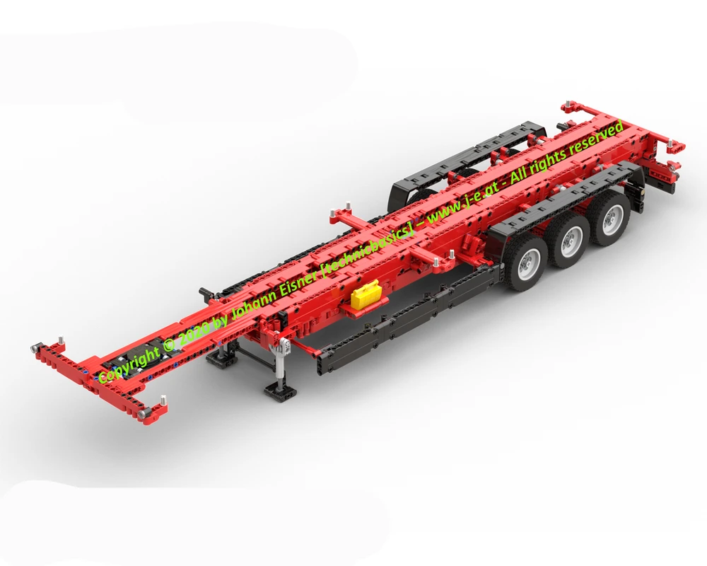 Legoins технологии строительный блок moc 33481 тягач перевозки DAF XF 460 дистанционный