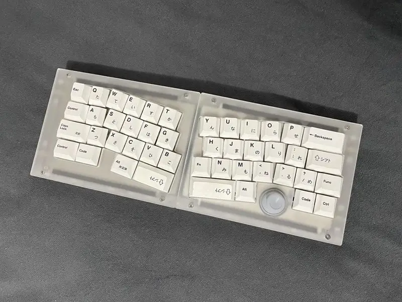 desktop computer keyboard Acrylic case for Libra mini 40% custom keyboard Hot Swap Dual Gasket With rocking bar No light pc keypad Keyboards