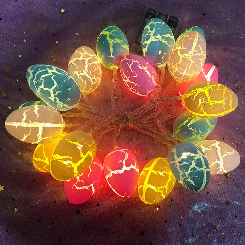 Пасхальное украшение светодиодный светильник изменяющий цвет Happy Ester уличный