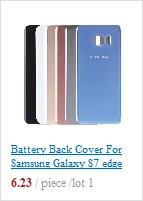 Задняя крышка батарейного отсека для samsung Galaxy S7 G930F задняя крышка батарейного отсека Запасные части