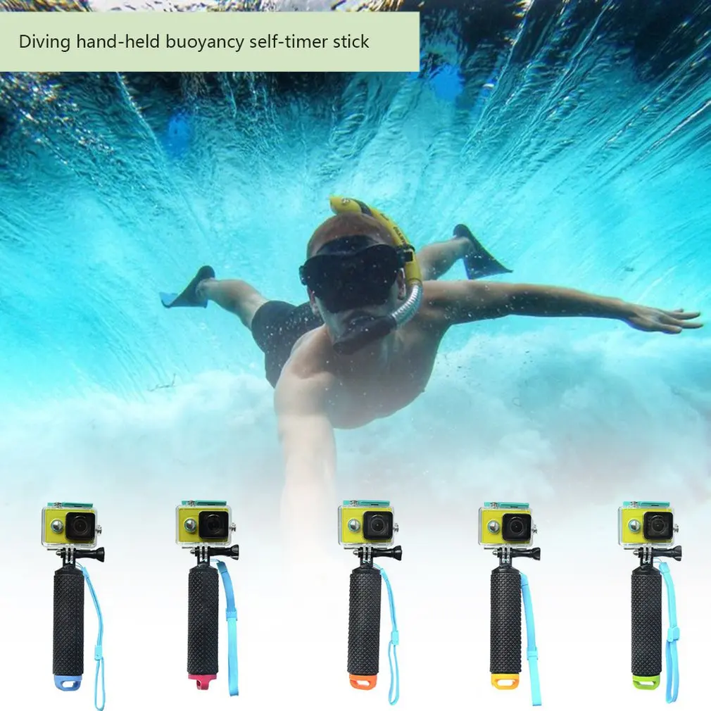 Подводная камера поплавок губчатая ручка моноподное крепление плавающая сёрфинговая палка для GoPro Hero Аксессуары для экшн-камеры