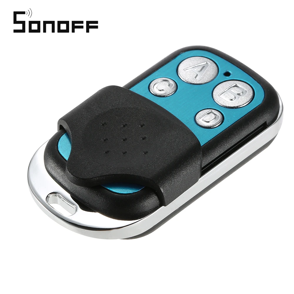 

SONOFF RF Remote Controller Wireless Control 4 Buttons Smart Remote Controller Wireless Smart Switch for Sonoff RF 433Mhz Device