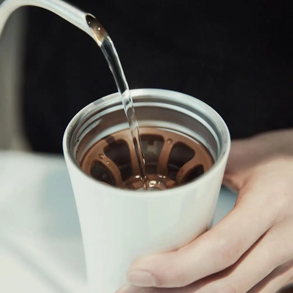 Оригинальная кружка для путешествий Xiaomi KKF Moka Smart coffee Tumbler 430 мл портативная