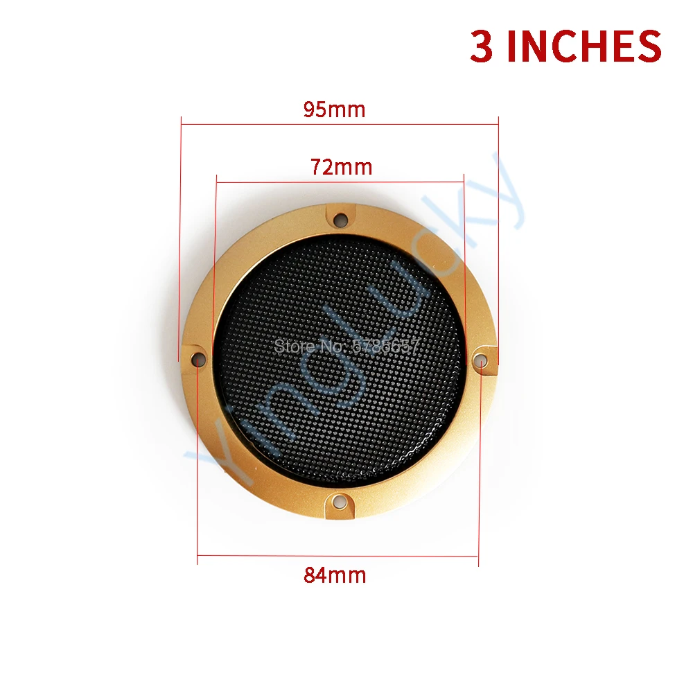 Arcade cabinet 3 inch speaker net Cover Round Speakers Protective Cover Mesh Net Grille speaker net grill 2pcs for arcade game machine Accessories
