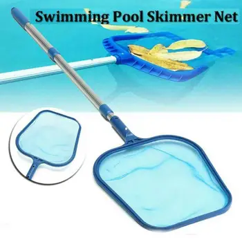 

SwimmingPool Salvage Net Pool Landing cleaner Net Cleaning with Aluminium Telescopic Pole Fish Pond Skimmer Leaf garbage