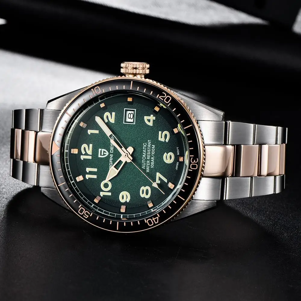 Reloj Hombre New PAGANI DESIGN Men Automatic Mechanical Watches Men High-End Luxury Military Wristwatch Relogio Masculino