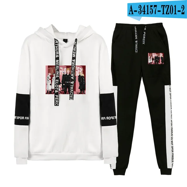 Tokyo Revengers Hoodie Unisex Tracksuit Two Piece Set Long Sleeve Women Men S Hoodies Sweatpants New Japanese Anime Clothes Hoodies Sweatshirts Aliexpress